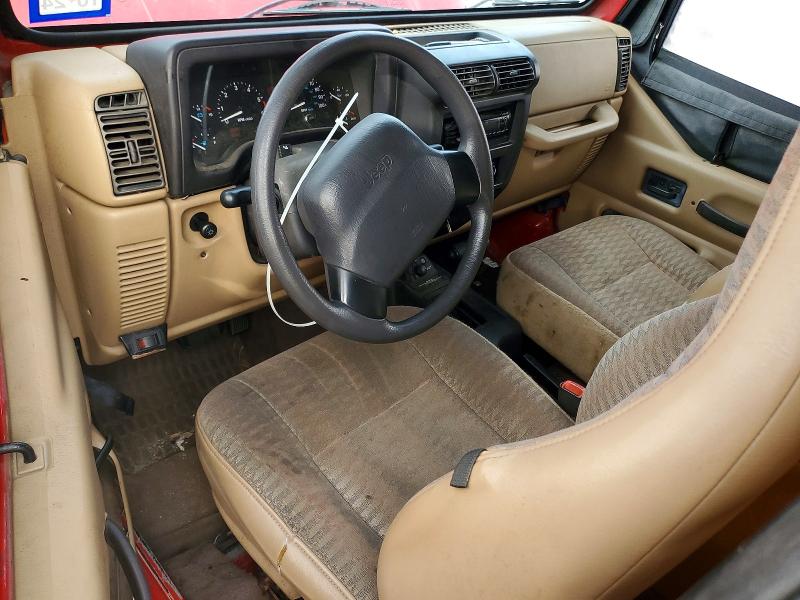 Photo 8 from auction – 1999 JEEP WRANGLER / with VIN 1J4FY29P4XP400234