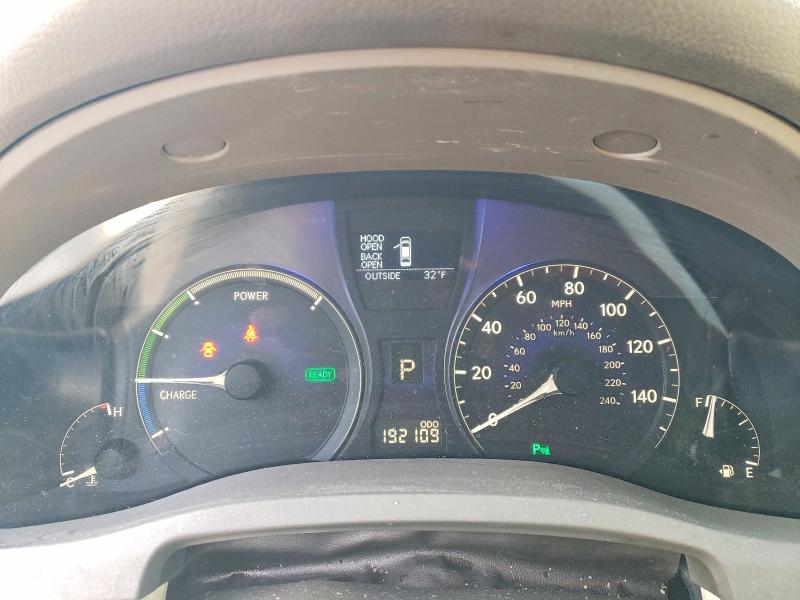 Photo 9 from auction – 2012 LEXUS RX 450H with VIN JTJBC1BA9C2048971