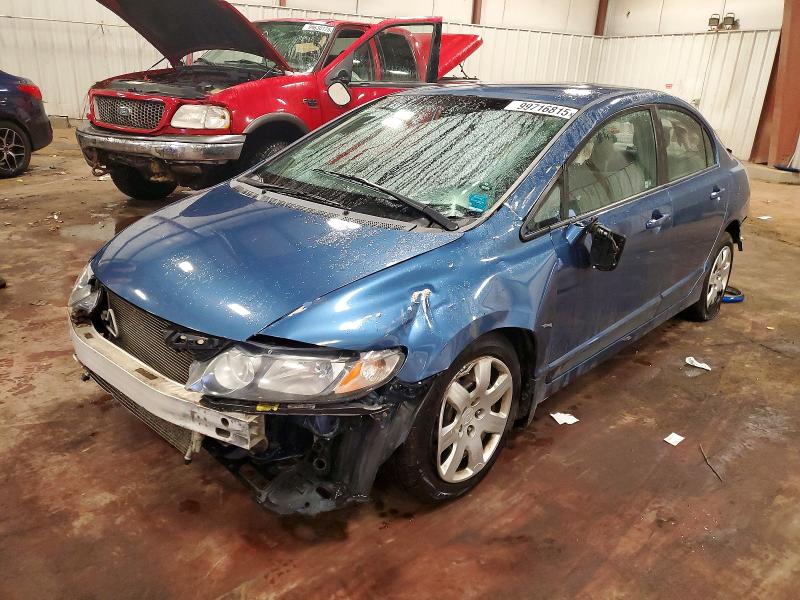 HONDA CIVIC LX 2009 with VIN 19XFA16519E041791 - Photo from auction