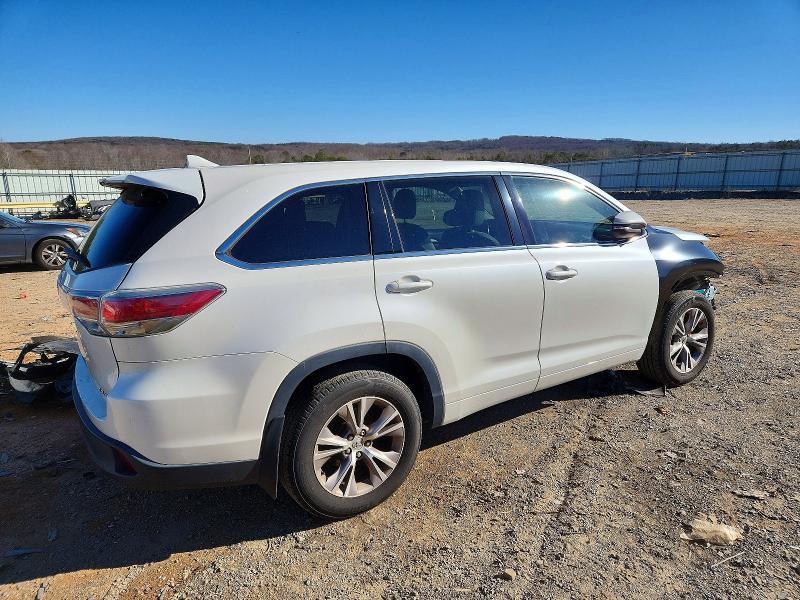 Photo 3 from auction – 2014 TOYOTA HIGHLANDER with VIN 5TDBKRFH6ES047400