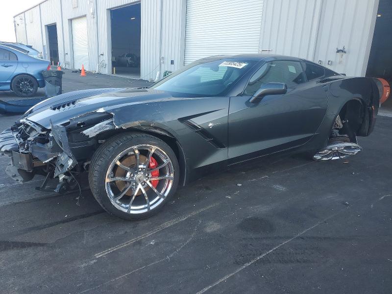 CHEVROLET CORVETTE S 2019 with VIN 1G1YB2D76K5102448 - Photo from auction