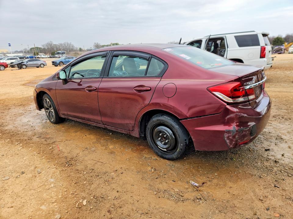Photo 2 from auction – 2013 HONDA CIVIC LX with VIN 2HGFB2F53DH503978