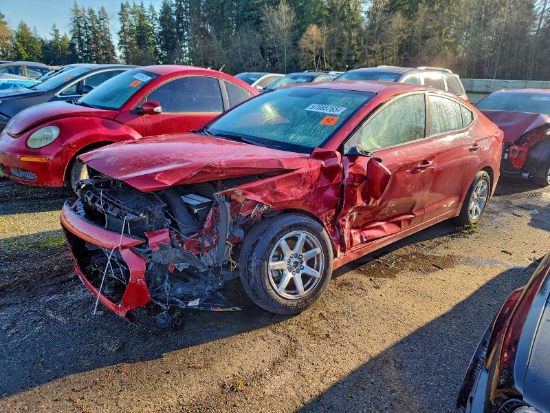 HYUNDAI ELANTRA 2017 with VIN 5NPD74LF3HH164801 - Photo from auction