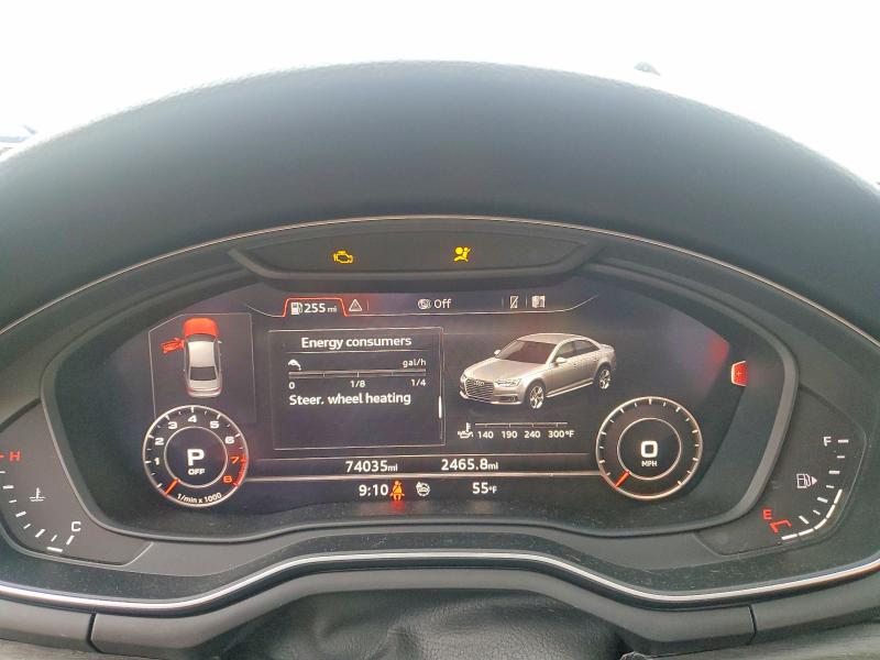 Photo 9 from auction – 2019 AUDI A4 PREMIUM with VIN WAUENAF41KN019702