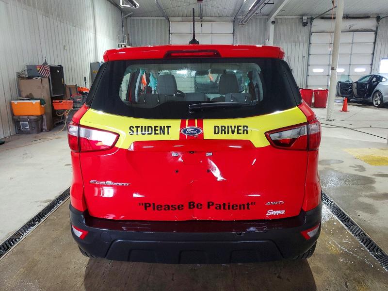 Photo 6 from auction – 2022 FORD ECOSPORT S with VIN MAJ6S3FL5NC460368