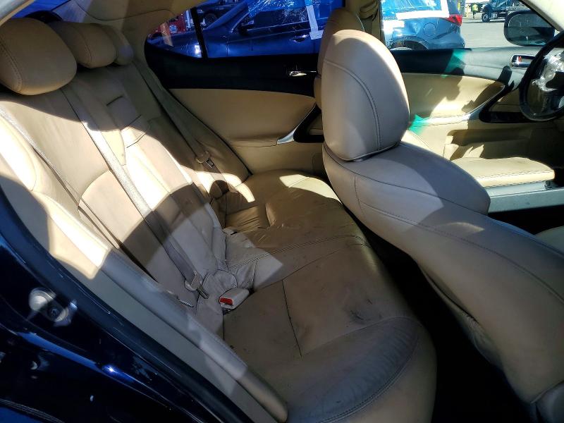 Photo 10 from auction – 2008 LEXUS IS with VIN JTHCK262985025133