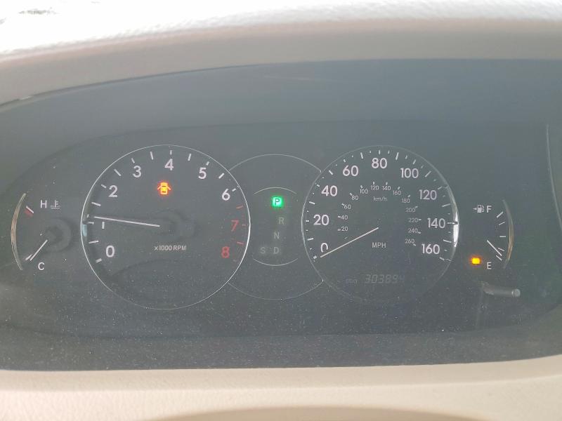 Photo 9 from auction – 2005 TOYOTA AVALON with VIN 4T1BK36B45U024309