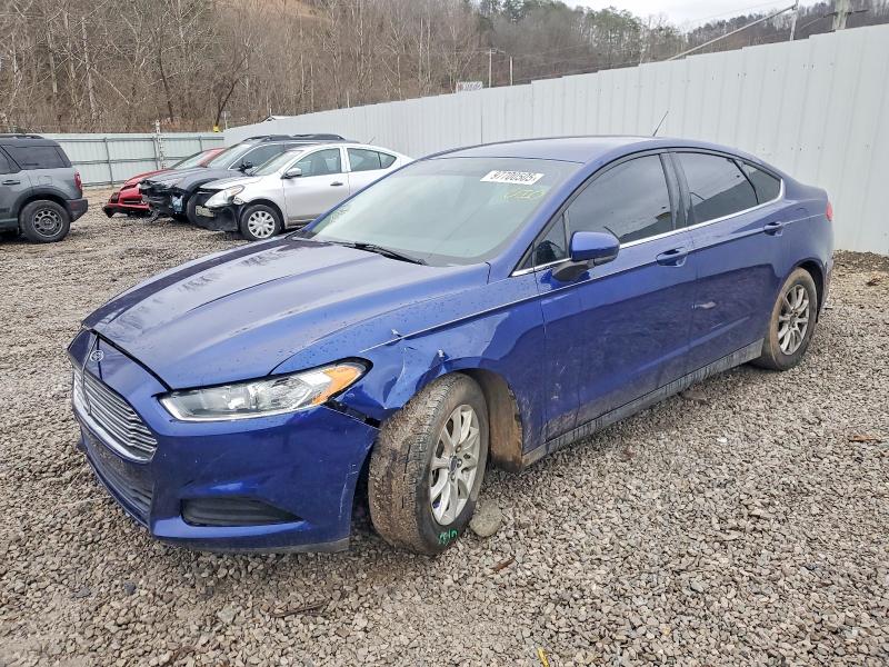 FORD FUSION S 2016 with VIN 1FA6P0G71G5113564 - Photo from auction