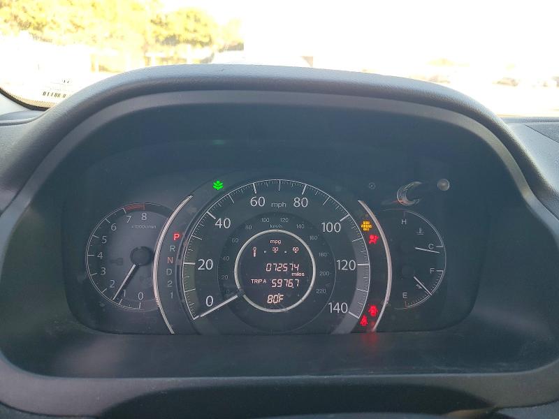 Photo 9 from auction – 2012 HONDA CR-V EX with VIN 5J6RM3H50CL003667