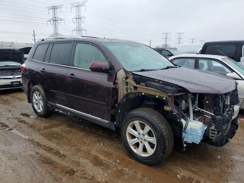 Photo 4 from auction – 2013 TOYOTA HIGHLANDER with VIN 5TDBK3EH6DS204730