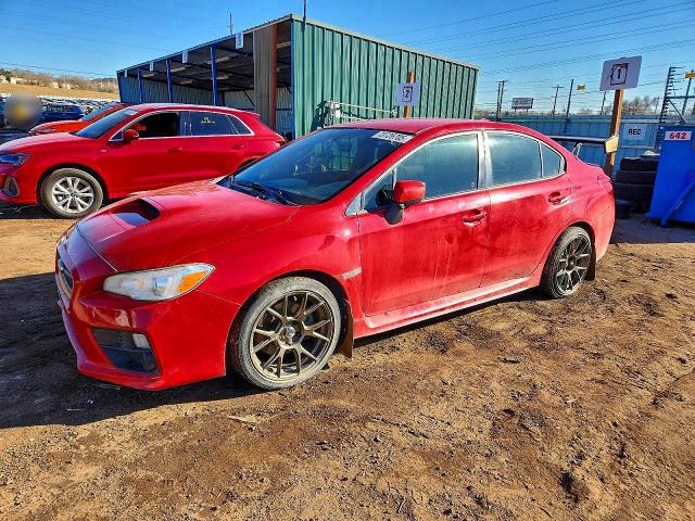 SUBARU WRX 2017 with VIN JF1VA1B61H9805108 - Photo from auction