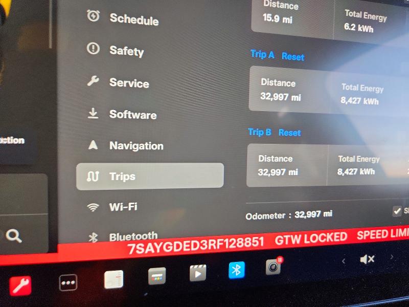 Photo 9 from auction – 2024 TESLA MODEL Y with VIN 7SAYGDED3RF128851