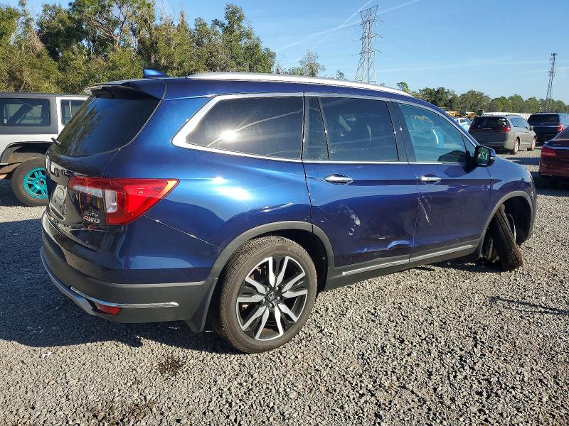 Photo 3 from auction – 2022 HONDA PILOT ELIT with VIN 5FNYF6H09NB029076