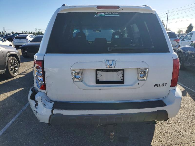 Photo 6 from auction – 2003 HONDA PILOT EX with VIN 2HKYF18473H533551