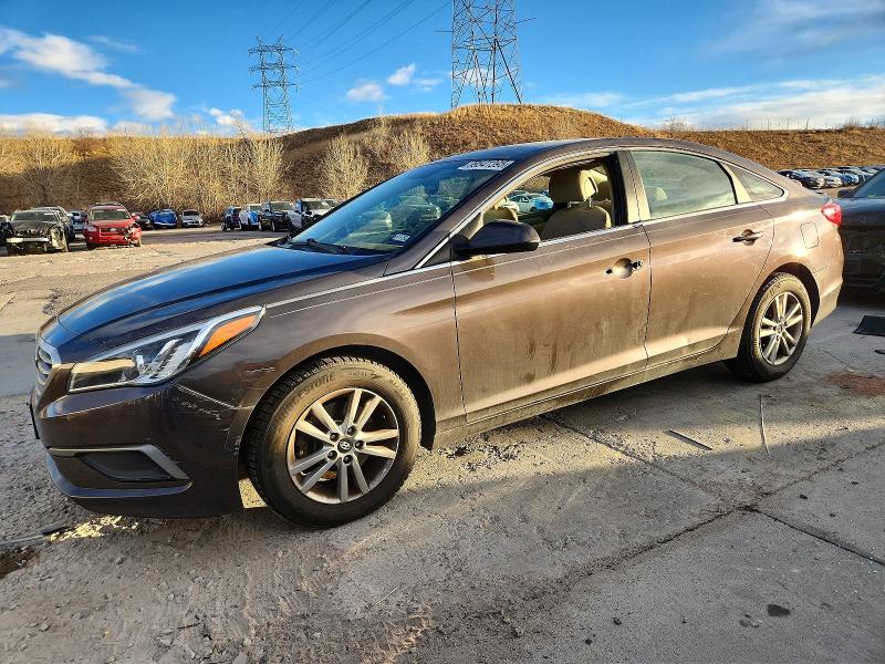 HYUNDAI SONATA 2017 with VIN 5NPE24AF5HH545703 - Photo from auction