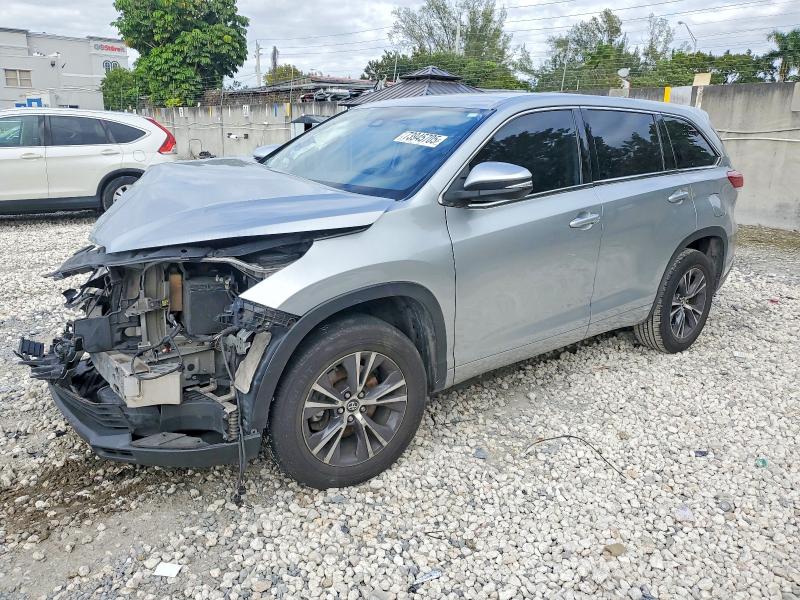 TOYOTA HIGHLANDER 2018 with VIN 5TDZZRFHXJS284122 - Photo from auction