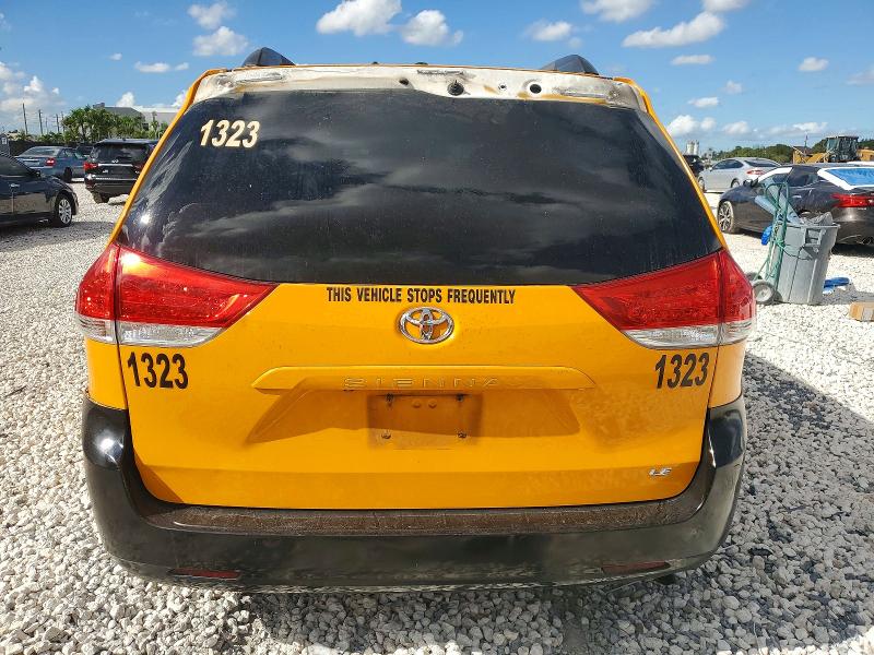 Photo 6 from auction – 2012 TOYOTA SIENNA LE with VIN 5TDKK3DC9CS181593
