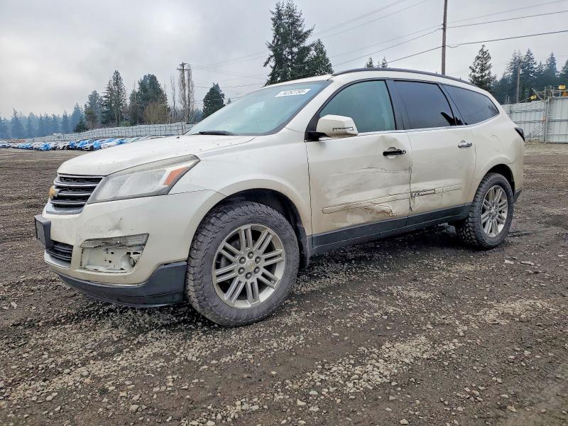 CHEVROLET TRAVERSE 2014 with VIN 1GNKRGKD0EJ337543 - Photo from auction