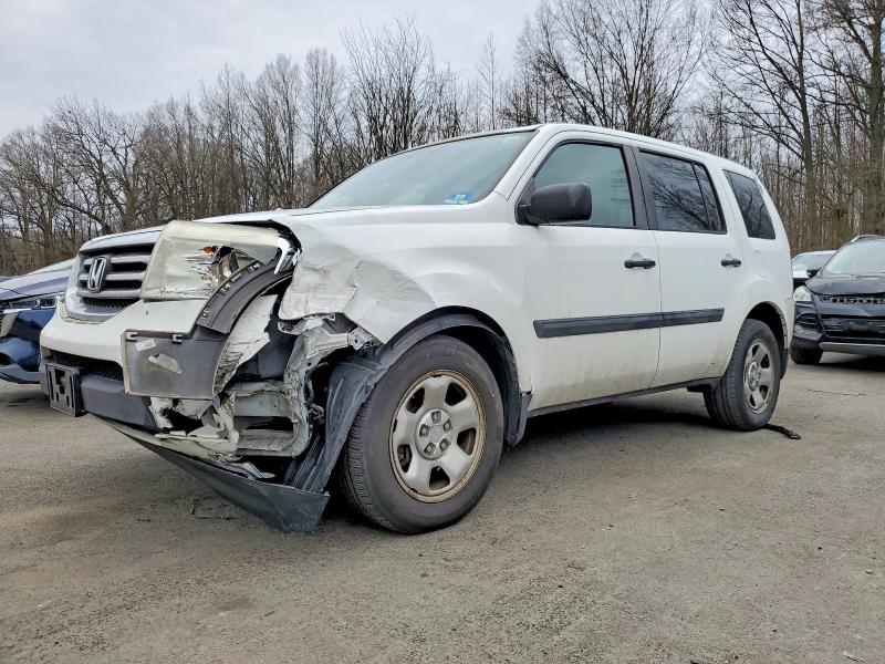 HONDA PILOT 2013 with VIN 5FNYF3H25DB017778 - Photo from auction