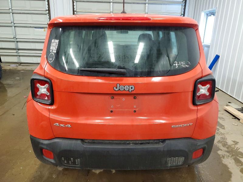 Photo 6 from auction – 2017 JEEP RENEGADE with VIN ZACCJBAB8HPE43315