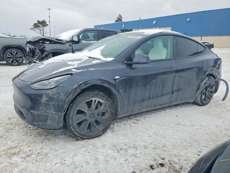 TESLA MODEL Y 2024 with VIN 7SAYGDEE6RA289393 - Photo from auction
