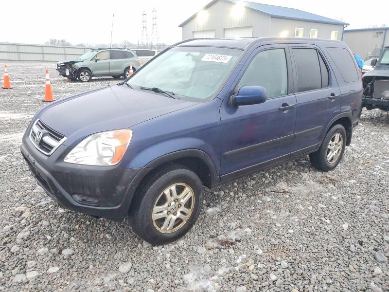 Photo 1 from auction – 2004 HONDA CR-V EX with VIN SHSRD788X4U257066