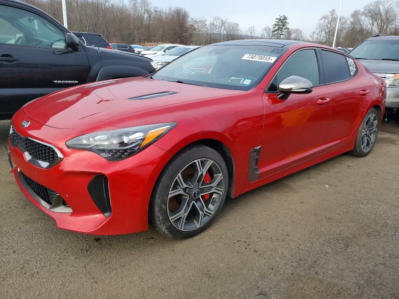 KIA STINGER 2018 with VIN KNAE55LCXJ6015997 - Photo from auction