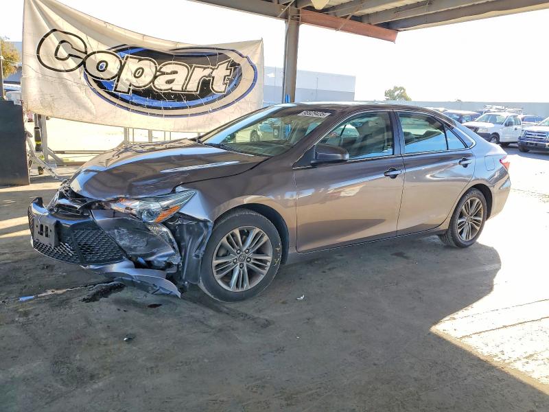 TOYOTA CAMRY LE 2017 with VIN 4T1BF1FK7HU383649 - Photo from auction