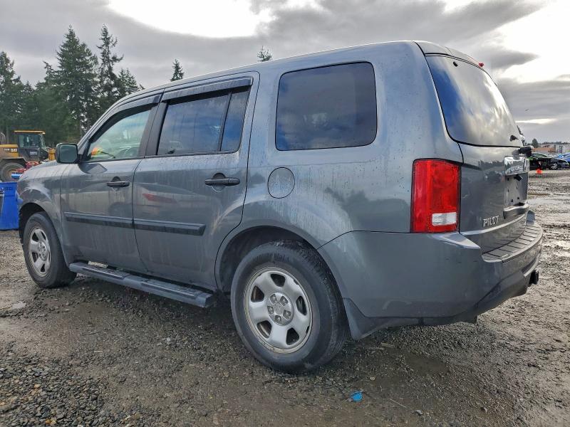 Photo 2 from auction – 2012 HONDA PILOT LX with VIN 5FNYF4H21CB014509