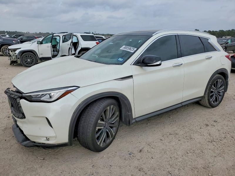 INFINITI QX50 LUXE 2021 with VIN 3PCAJ5BB6MF113844 - Photo from auction