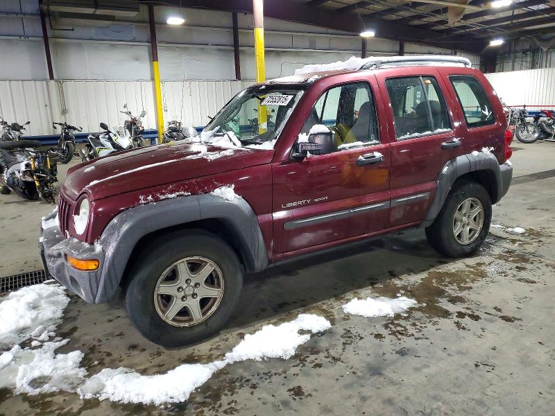 Photo 1 from auction – 2003 JEEP LIBERTY SP with VIN 1J4GL48K73W671180