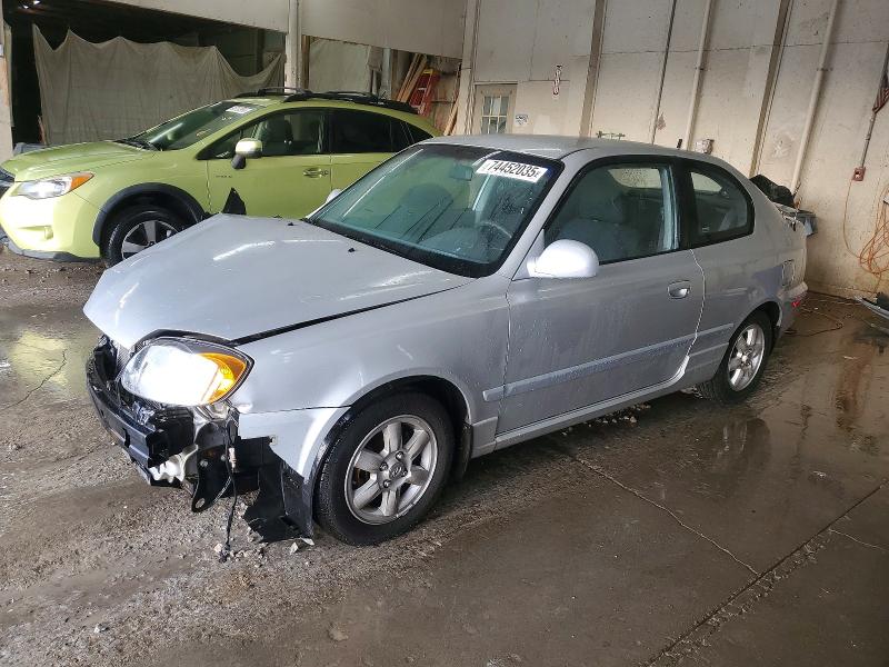 HYUNDAI ACCENT 2005 with VIN KMHCG35C75U355479 - Photo from auction