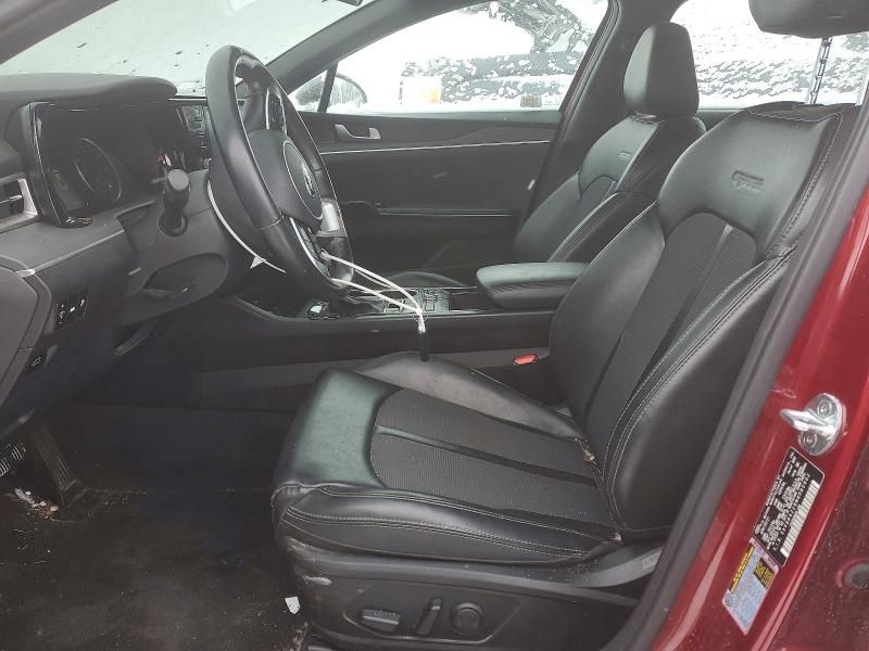 Photo 7 from auction – 2021 KIA K5 with VIN 5XXG64J28MG080902