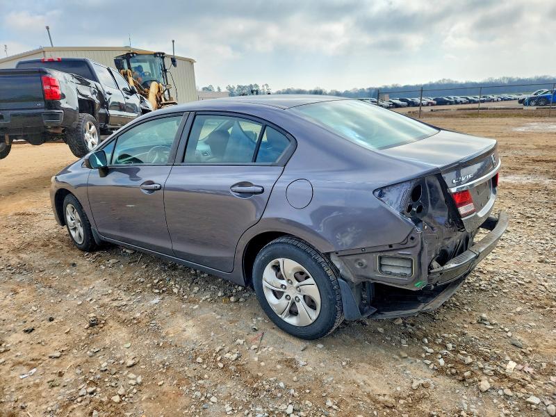 Photo 2 from auction – 2015 HONDA CIVIC LX with VIN 19XFB2F5XFE121718