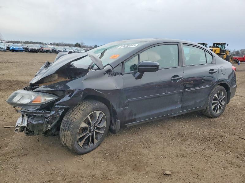 HONDA CIVIC EX 2014 с VIN 19XFB2F85EE055491 - Фото с аукциона