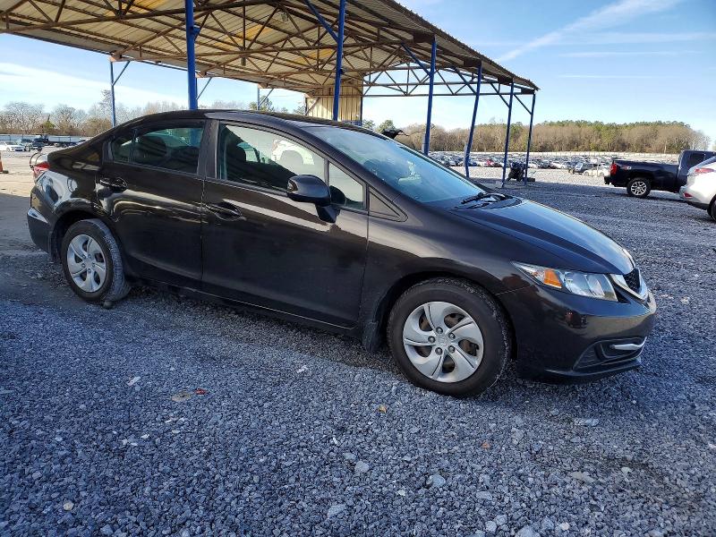 Photo 4 from auction – 2013 HONDA CIVIC LX with VIN 2HGFB2F57DH589408