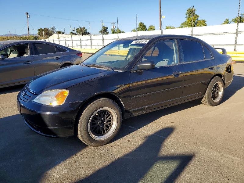 HONDA CIVIC LX 2002 with VIN 2HGES16552H592164 - Photo from auction