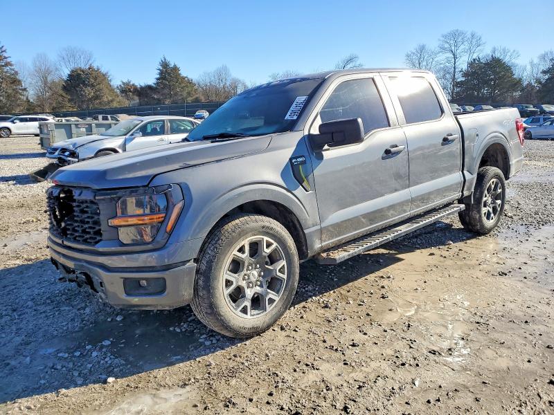 FORD F150 STX 2024 with VIN 1FTEW2LP7RKF77229 - Photo from auction