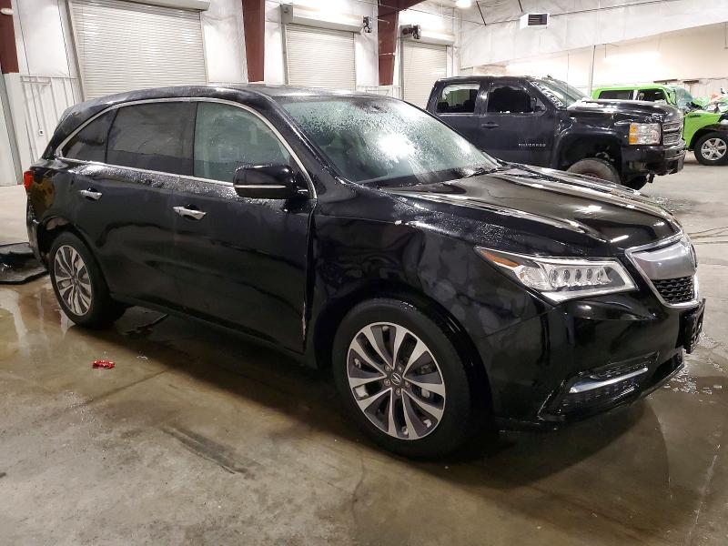 Photo 4 from auction – 2016 ACURA MDX TECHNO with VIN 5FRYD4H46GB050238
