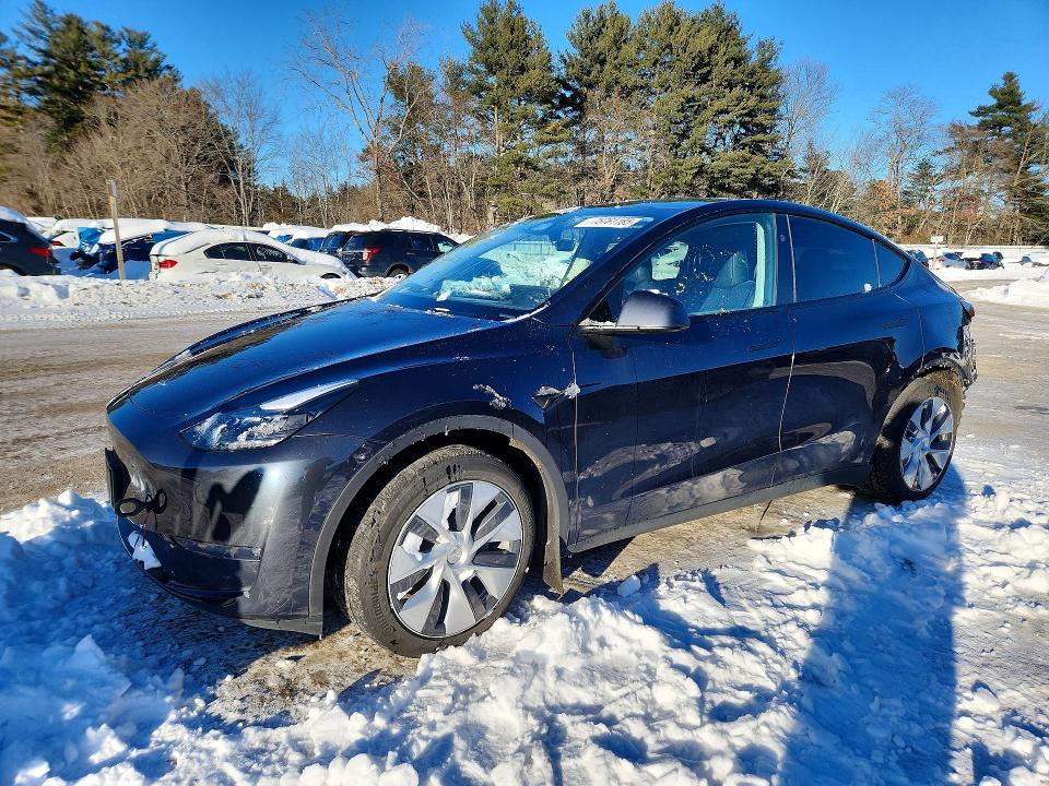 TESLA MODEL Y 2024 with VIN 7SAYGAEE7RF080648 - Photo from auction