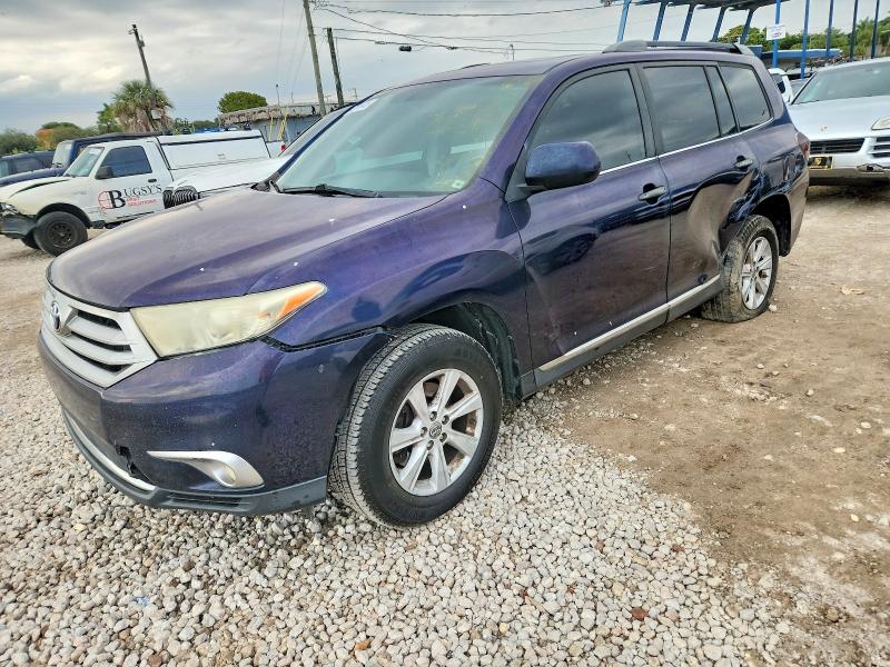 TOYOTA HIGHLANDER 2012 with VIN 5TDBK3EH4CS171452 - Photo from auction