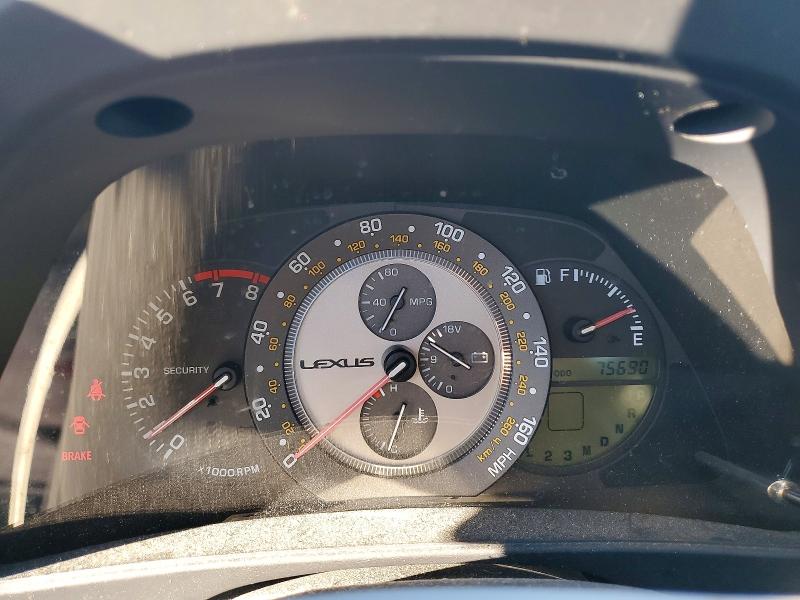 Photo 9 from auction – 2002 LEXUS IS with VIN JTHBD192520055598