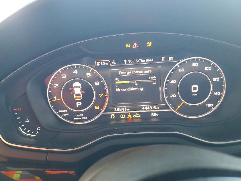 Photo 9 from auction – 2019 AUDI A5 PREMIUM with VIN WAUBNCF57KA028659