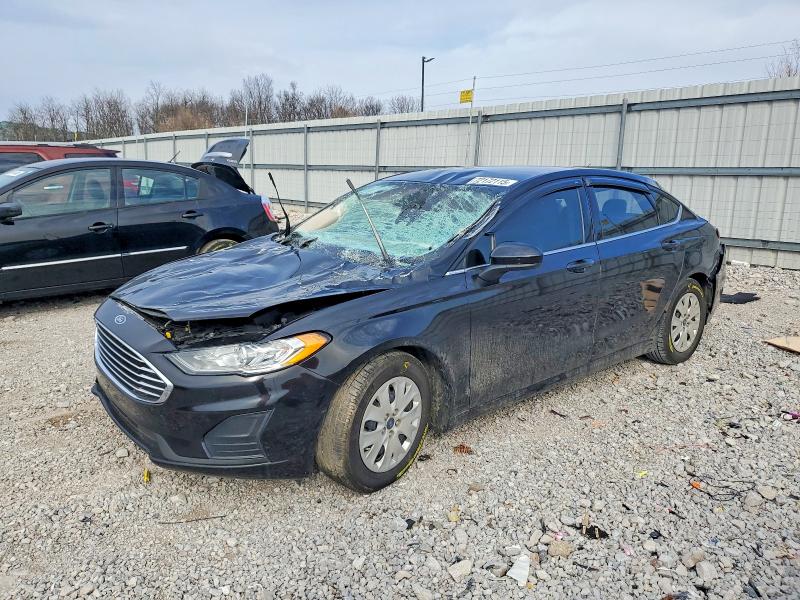 FORD FUSION S 2019 with VIN 3FA6P0G76KR280086 - Photo from auction