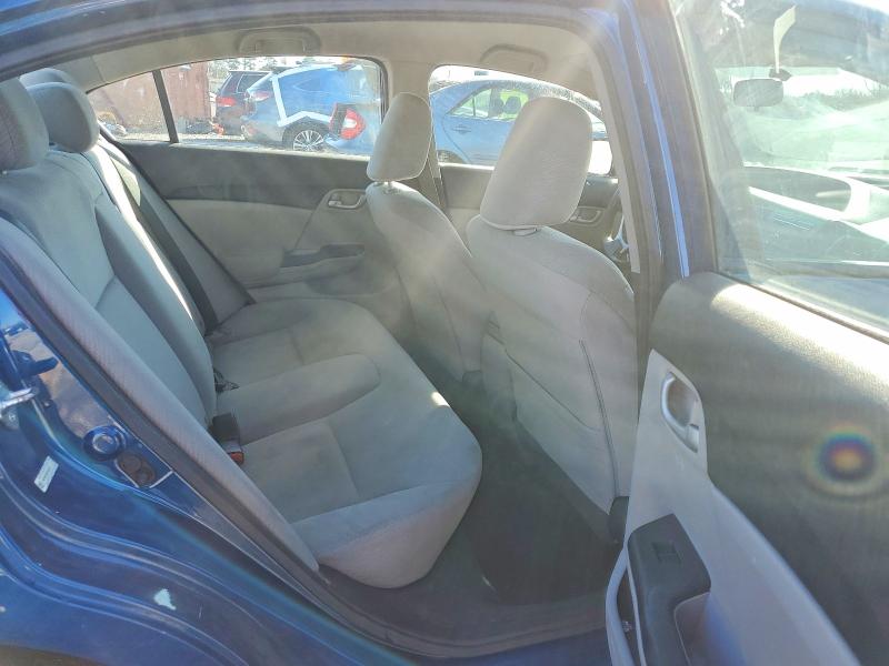 Photo 10 from auction – 2013 HONDA CIVIC with VIN 19XFB2F50DE025271