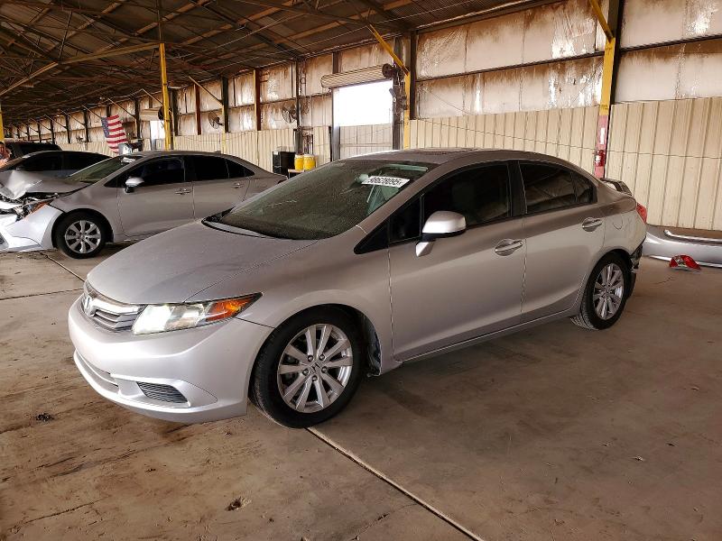 HONDA CIVIC EXL 2012 with VIN 2HGFB2F98CH593498 - Photo from auction