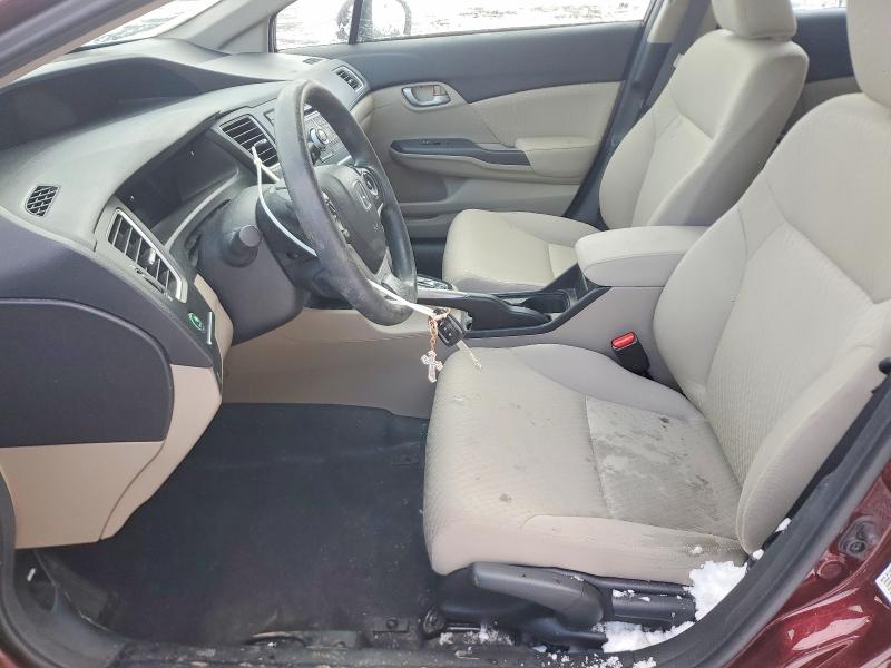 Photo 7 from auction – 2014 HONDA CIVIC LX with VIN 19XFB2F51EE251756