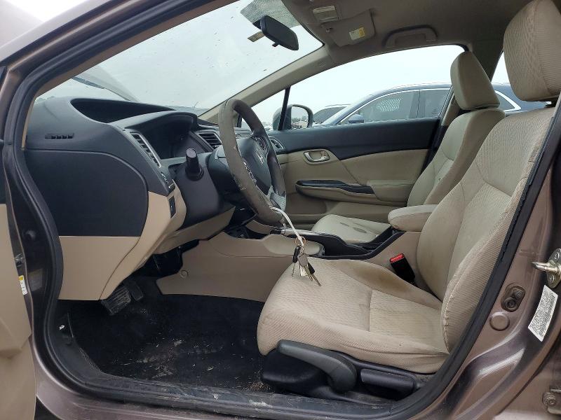 Photo 7 from auction – 2014 HONDA CIVIC LX with VIN 19XFB2F59EE015968