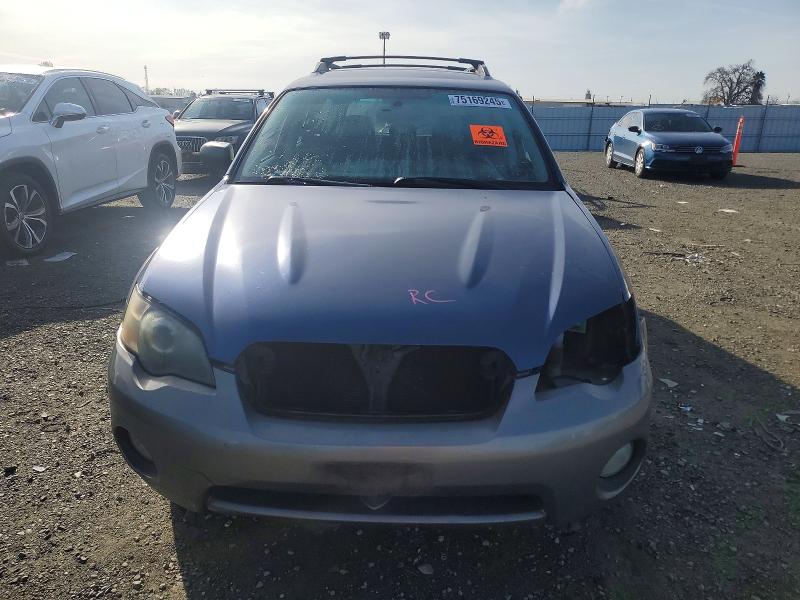 Photo 5 from auction – 2005 SUBARU LEGACY OUT with VIN 4S4BP61C857382661