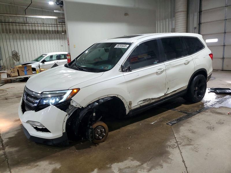 Photo 1 from auction – 2018 HONDA PILOT EXL with VIN 5FNYF6H54JB027628